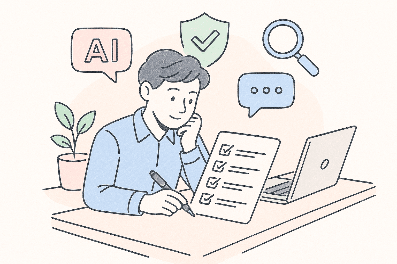 Checklist for Safe Job Searching with AI