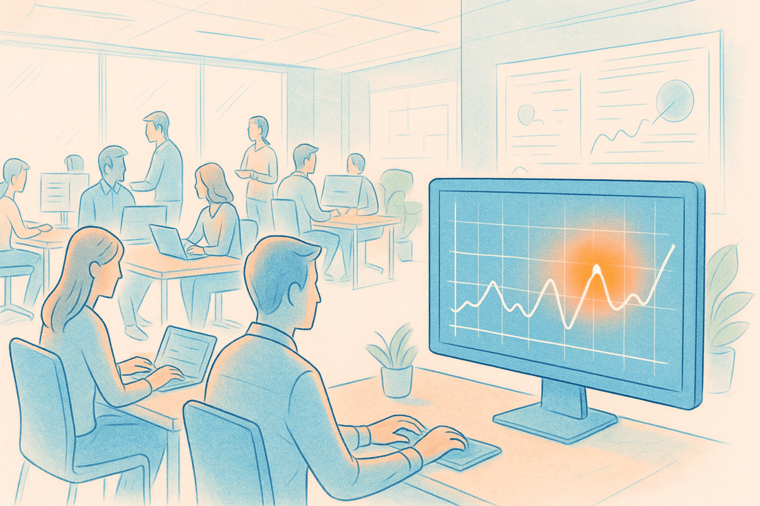 anomaly detection, AI workforce management, productivity, scheduling, real-time monitoring