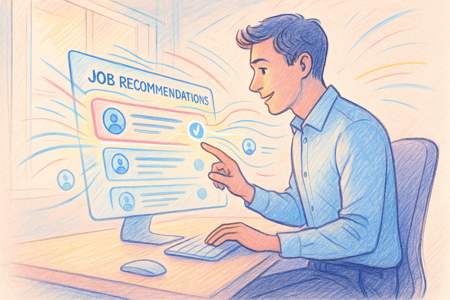 real-time feedback, job recommendation systems, personalization, job search, machine learning, user engagement, data privacy, cold start problem