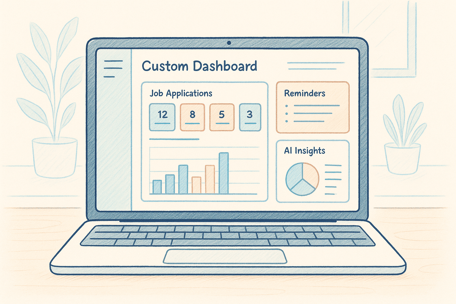 How Custom Dashboards Track Job Applications
