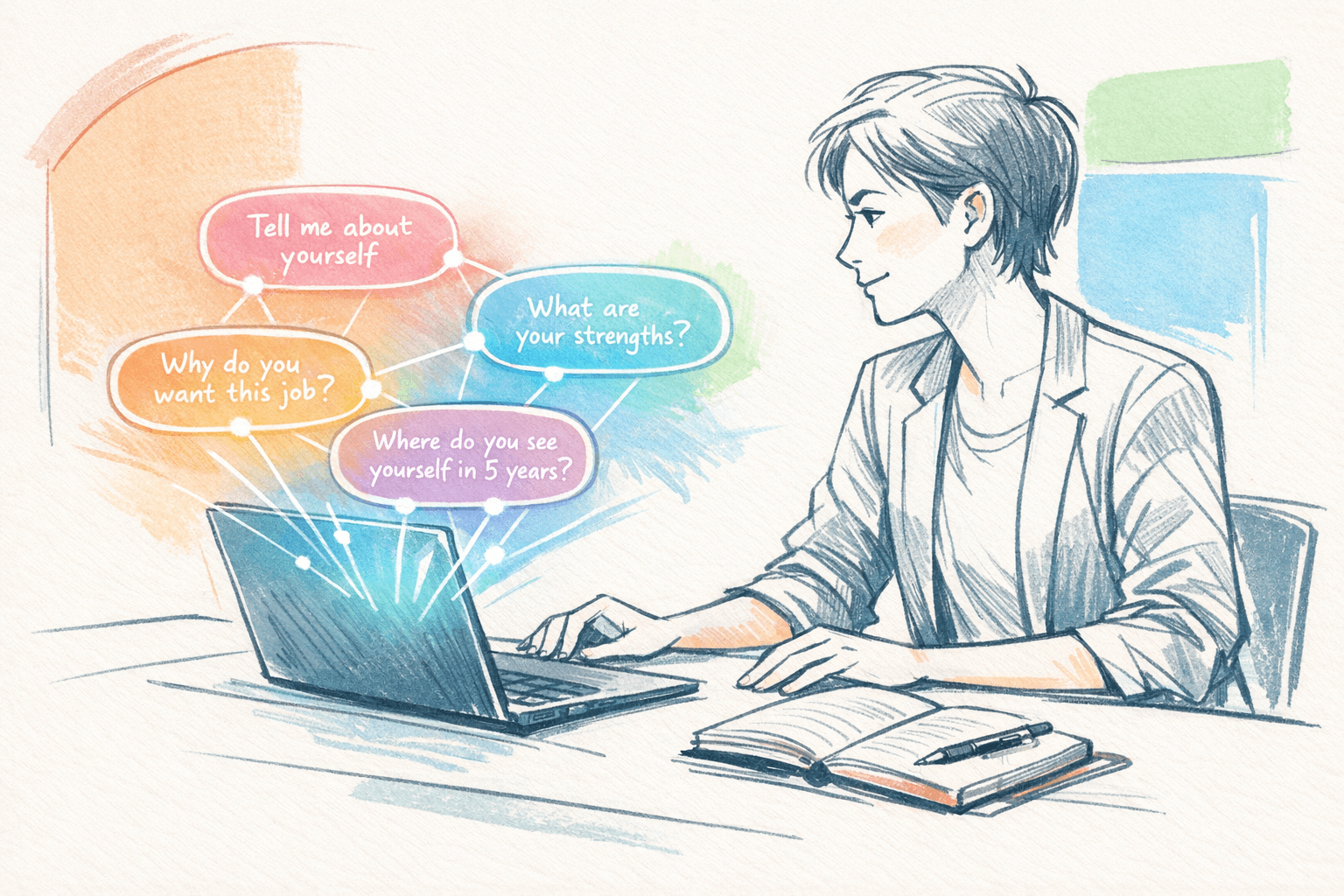 AI interview prep, career change interviews, STAR method, mock interviews, resume analysis, transferable skills, interview coaching